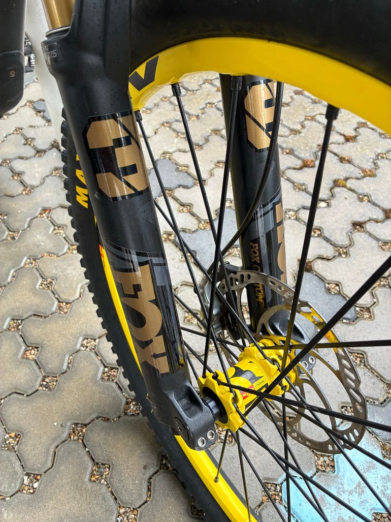 Used Canyon Strive SRAM XX1 Eagle 2015 Mountainbike, Blue — image 8 of 9