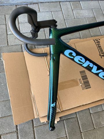 Gebrauchtes Cervélo Caledonia Ultegra 2022 Frameset 2022 Road & Gravel, Grün — Bild 8 von 15