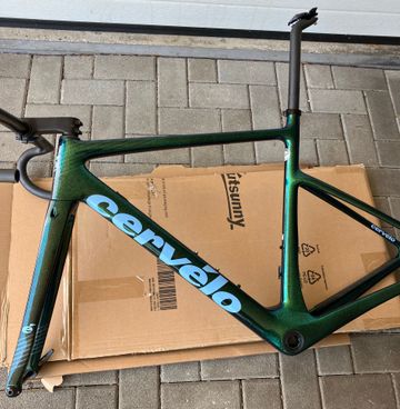 Gebrauchtes Cervélo Caledonia Ultegra 2022 Frameset 2022 Road & Gravel, Grün — Bild 3 von 15
