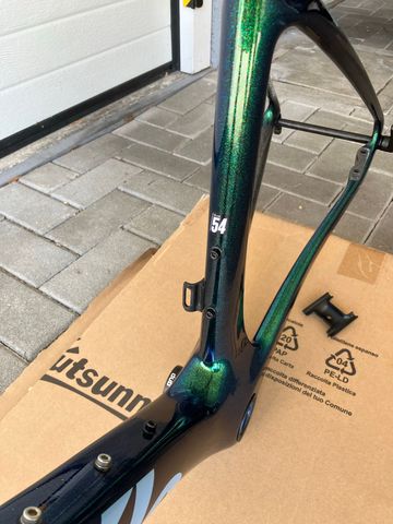 Gebrauchtes Cervélo Caledonia Ultegra 2022 Frameset 2022 Road & Gravel, Grün — Bild 13 von 15