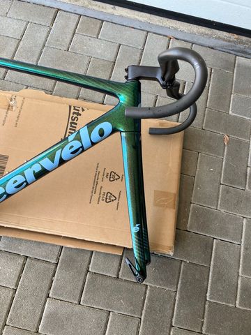 Gebrauchtes Cervélo Caledonia Ultegra 2022 Frameset 2022 Road & Gravel, Grün — Bild 7 von 15