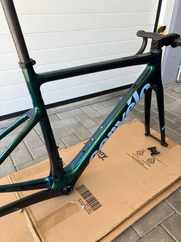 Gebrauchtes Cervélo Caledonia Ultegra 2022 Frameset 2022 Road & Gravel, Grün — Bild 15 von 15
