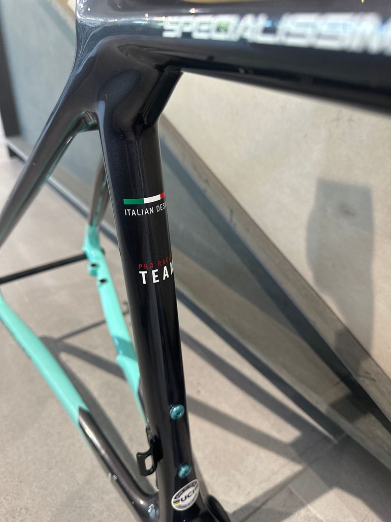 Brugt Bianchi Specialissima - Red eTap AXS 2022 Frameset 2022 Road & Gravel — billede 4 af 7