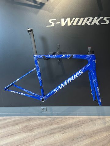 Used Specialized Tarmac Frameset 2025 2025 Road & Gravel, Blue — image 1 of 6