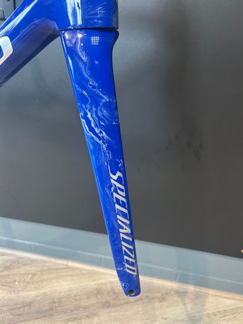 Used Specialized Tarmac Frameset 2025 2025 Road & Gravel, Blue — image 3 of 6