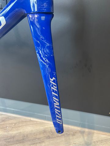 Used Specialized Tarmac Frameset 2025 2025 Road & Gravel, Blue — image 3 of 6