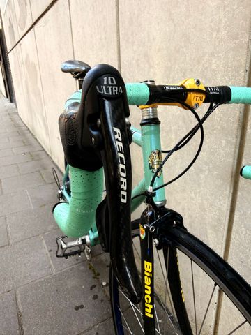 Used Bianchi Custom Campagnolo Record 2000 Road & Gravel, Blue — image 16 of 16