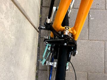 Used Bianchi Custom Campagnolo Record 2000 Road & Gravel, Blue — image 14 of 16
