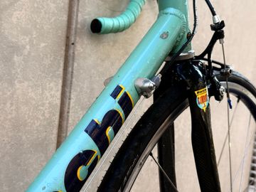 Used Bianchi Custom Campagnolo Record 2000 Road & Gravel, Blue — image 7 of 16
