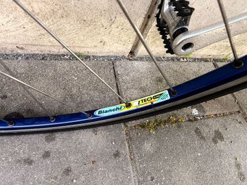 Used Bianchi Custom Campagnolo Record 2000 Road & Gravel, Blue — image 8 of 16