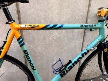 Used Bianchi Custom Campagnolo Record 2000 Road & Gravel, Blue — image 12 of 16