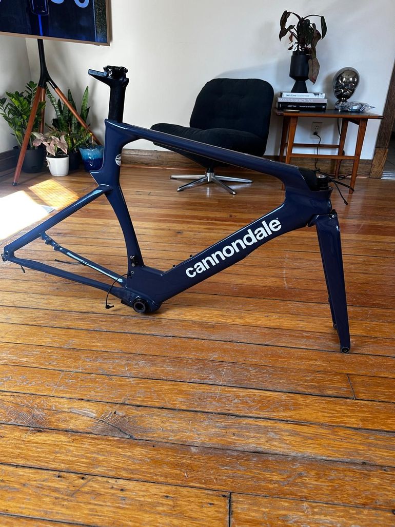 Used Cannondale SuperSlice Hi-MOD Frameset 2023 Frameset 2023 Road & Gravel, Blue — image 1 of 3