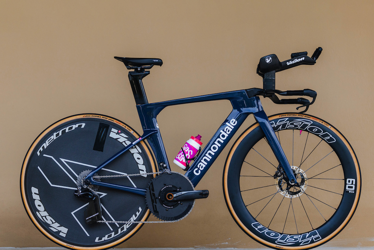 Used Cannondale SuperSlice Hi-MOD Frameset 2023 Frameset 2023 Road & Gravel, Blue — image 2 of 3