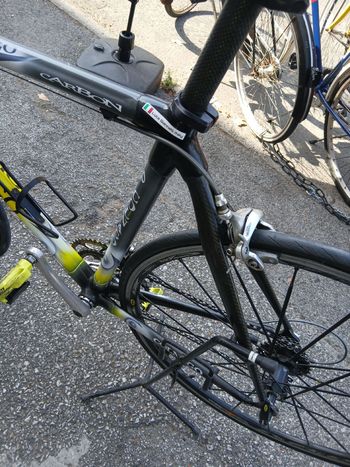Used Colnago C40 Shimano Dura Ace 2000 Road & Gravel, White — image 8 of 9