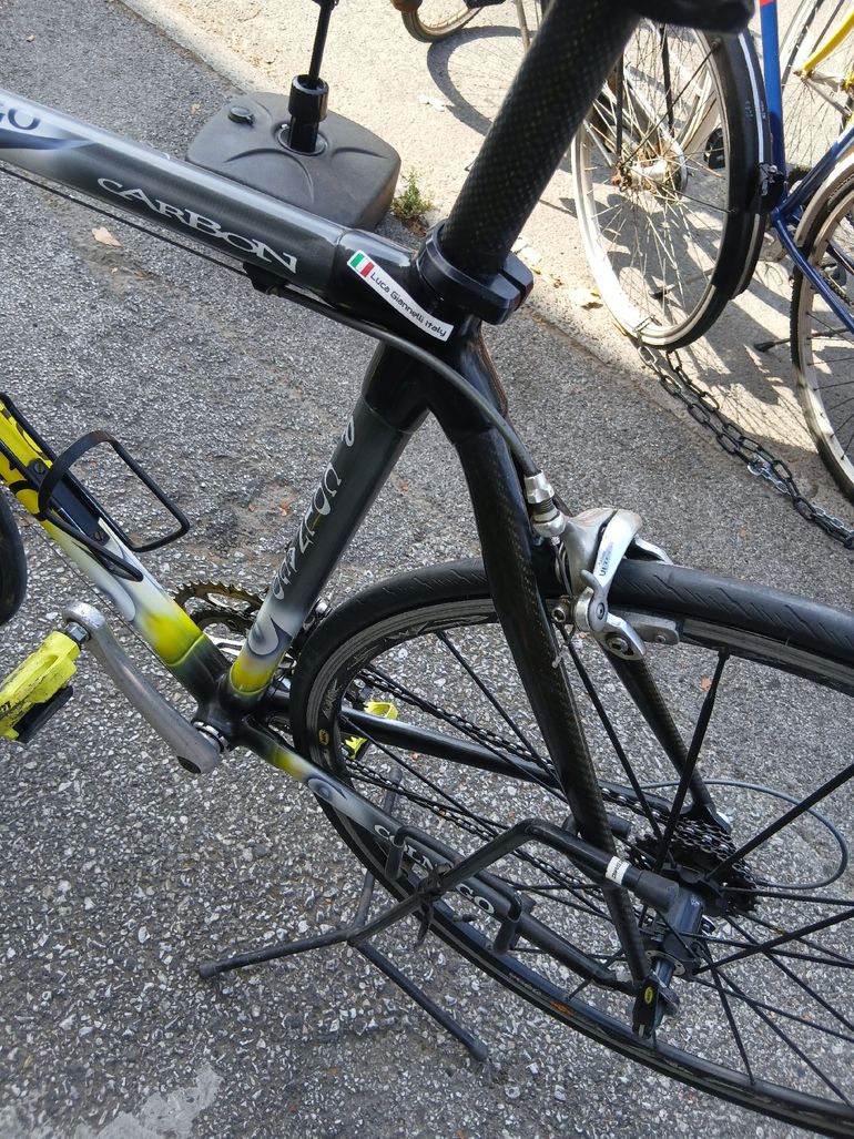 Used Colnago C40 Shimano Dura Ace 2000 Road & Gravel, White — image 8 of 9