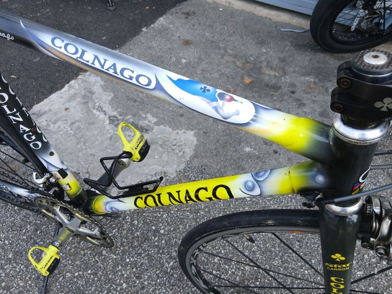 Used Colnago C40 Shimano Dura Ace 2000 Road & Gravel, White — image 7 of 9