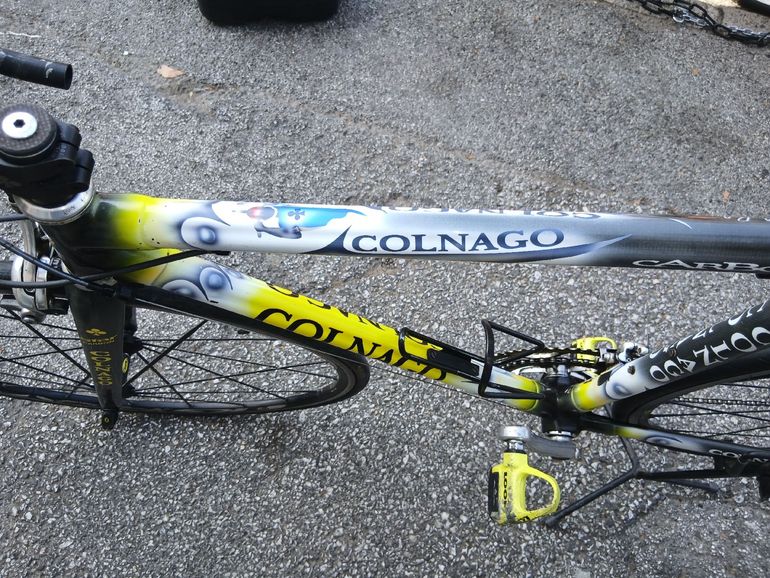 Used Colnago C40 Shimano Dura Ace 2000 Road & Gravel, White — image 6 of 9