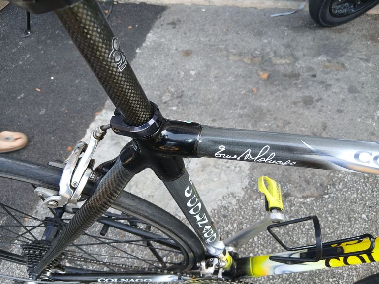 Used Colnago C40 Shimano Dura Ace 2000 Road & Gravel, White — image 5 of 9