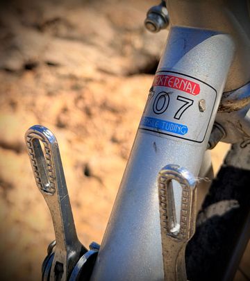 Gebrauchtes MBK Custom Simplex Vintage 1980 Road & Gravel, Hellgrau — Bild 4 von 8