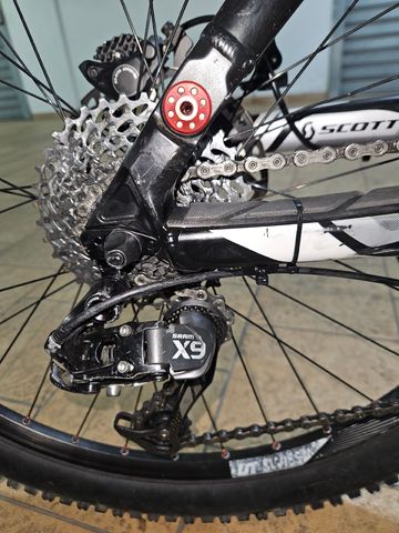 Used Scott Genius SRAM X9 2011 Mountainbike, White — image 3 of 15