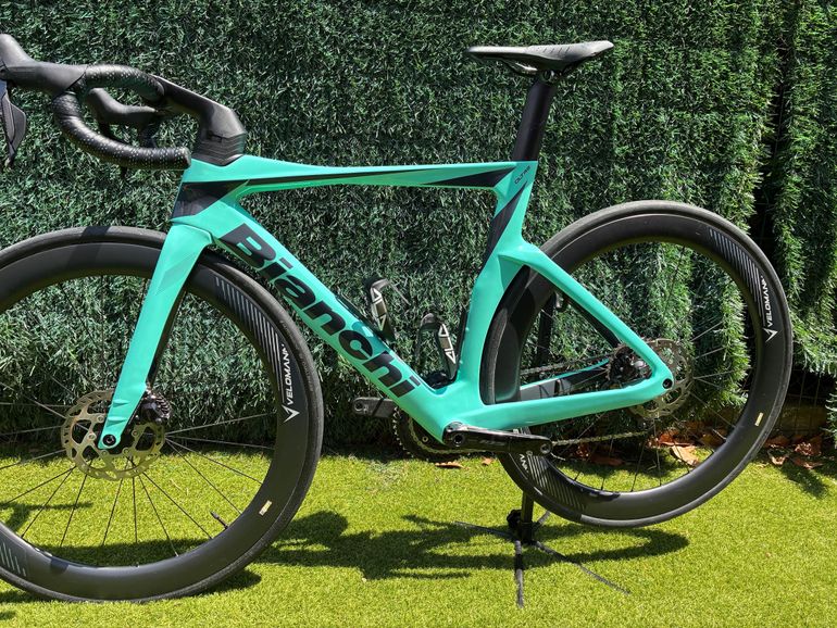 Gebrauchtes Bianchi Oltre 105 Di2 2023 2023 Road & Gravel, Blau — Bild 5 von 5