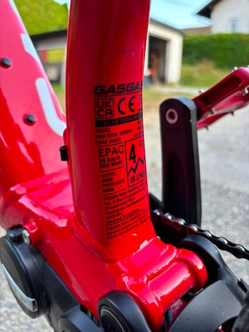 Used GASGAS MXA 3 2023 2023 Mountainbike, Red, 29 — image 12 of 14