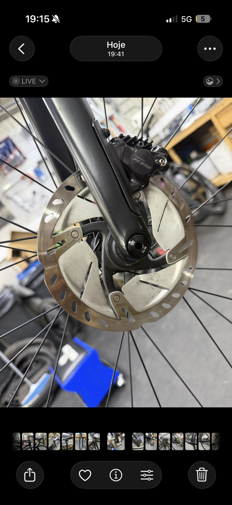 Used BMC Roadmachine FIVE 2024 2024 Road & Gravel, Black — image 13 of 19