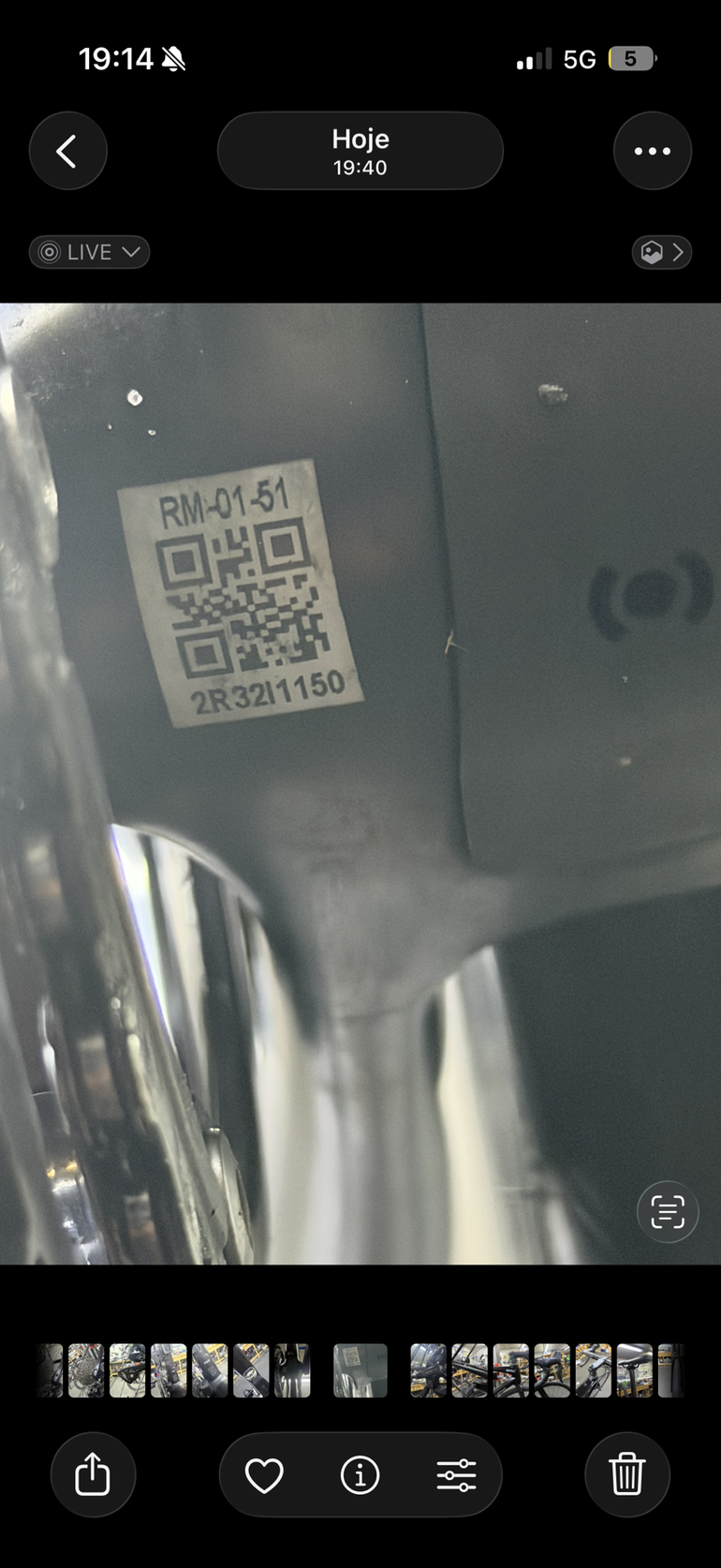 Used BMC Roadmachine FIVE 2024 2024 Road & Gravel, Black — image 5 of 19