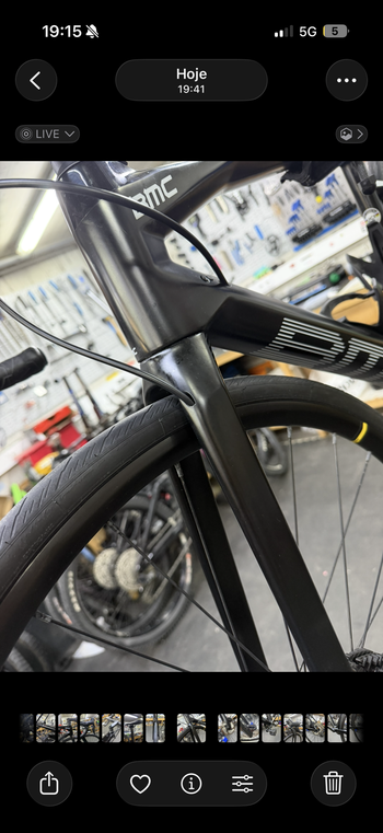 Used BMC Roadmachine FIVE 2024 2024 Road & Gravel, Black — image 12 of 19