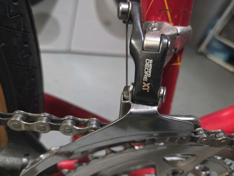 Used Colnago Custom Shimano Deore XT 1991 Mountainbike, Red — image 14 of 19