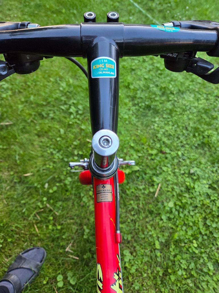 Used Colnago Custom Shimano Deore XT 1991 Mountainbike, Red — image 8 of 11