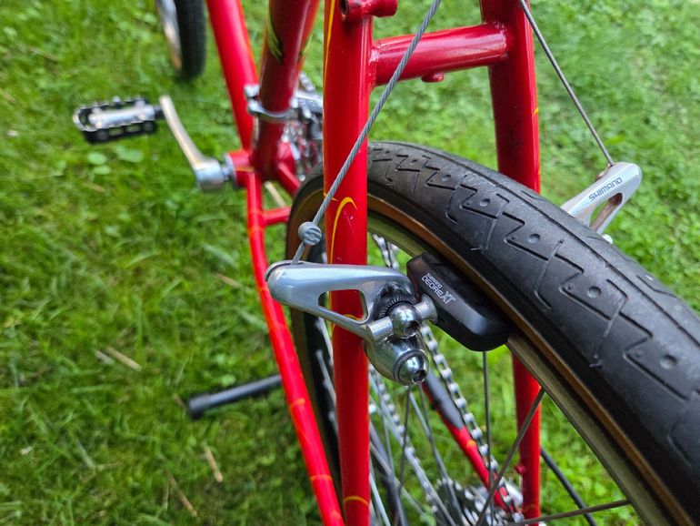 Used Colnago Custom Shimano Deore XT 1991 Mountainbike, Red — image 10 of 11