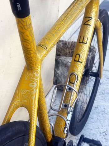 Used Open MIN.D. 2023 Frameset 2023 Road & Gravel, Orange — image 3 of 6