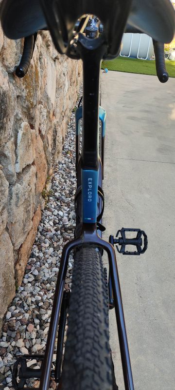 3T Exploro Racemax 2023 Road & Gravel usato, Blu — immagine 9 di 10