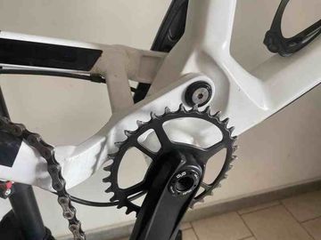 Used ROCKRIDER Custom SRAM GX Eagle 2023 Mountainbike, White — image 6 of 14