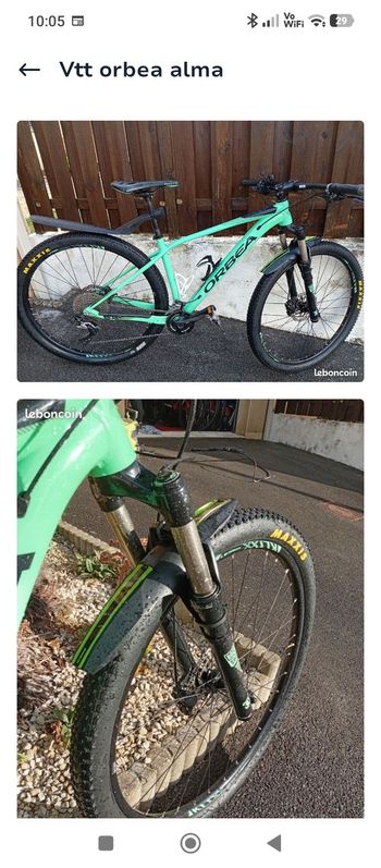 Used Orbea Alma Shimano SLX 2019 MTB