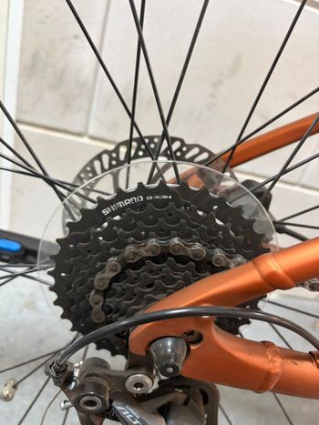 Gebrauchtes Giant Talon e+ Shimano Altus 2023 Mountainbike, Orange — Bild 7 von 8