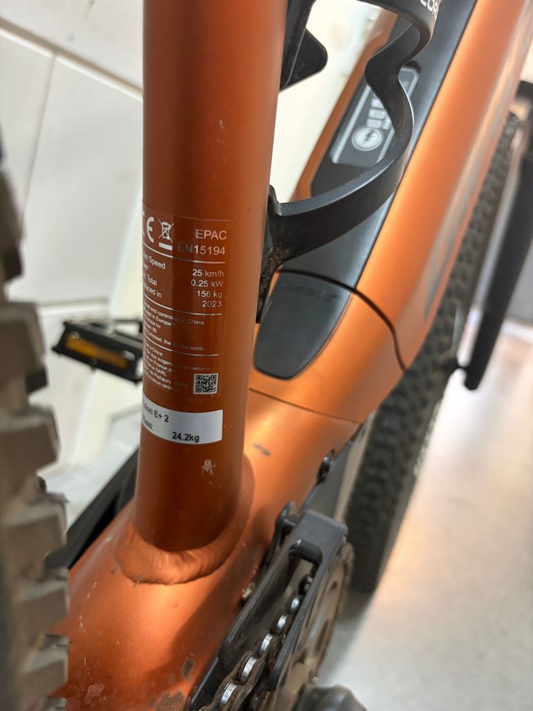 Gebrauchtes Giant Talon e+ Shimano Altus 2023 Mountainbike, Orange — Bild 8 von 8
