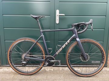 Giant TCX Advanced Pro 0 2024 2024 Road & Gravel usato, Blu — immagine 1 di 17