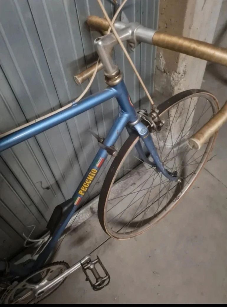 Pecchio Custom Campagnolo Veloce 1978 Road & Gravel usato, Blu — immagine 4 di 5
