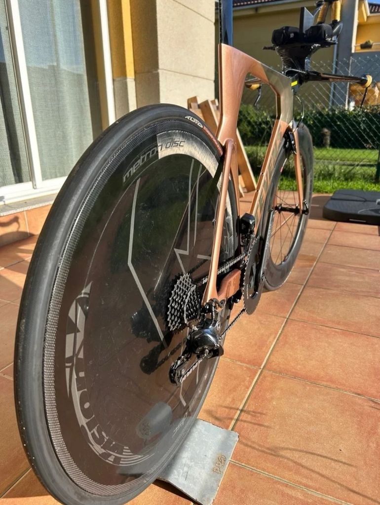 Used Stevens Custom Shimano Ultegra Di2 2018 Road & Gravel, Orange — image 6 of 8