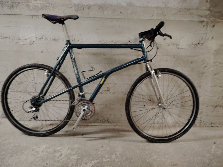 Used Learco Guerra Custom Shimano GRX 1992 Mountainbike, Blue — image 2 of 20