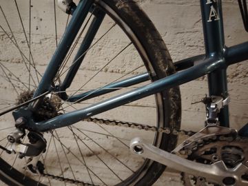 Gebrauchtes Learco Guerra Custom Shimano GRX 1992 Mountainbike, Blau — Bild 12 von 21