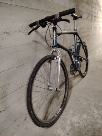 Gebrauchtes Learco Guerra Custom Shimano GRX 1992 Mountainbike, Blau — Bild 15 von 21