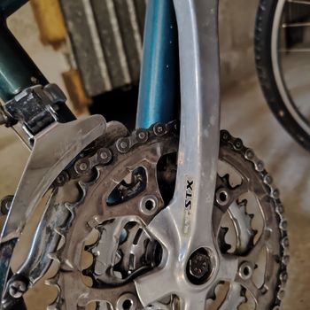 Used Learco Guerra Custom Shimano GRX 1992 Mountainbike, Blue — image 5 of 20