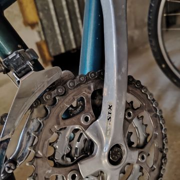 Gebrauchtes Learco Guerra Custom Shimano GRX 1992 Mountainbike, Blau — Bild 5 von 21