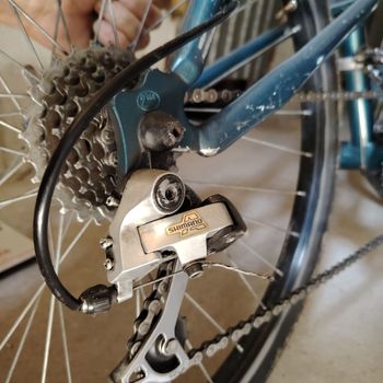 Used Learco Guerra Custom Shimano GRX 1992 Mountainbike, Blue — image 6 of 20