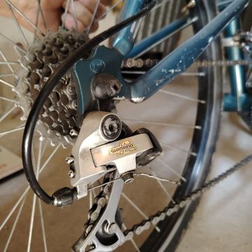 Gebrauchtes Learco Guerra Custom Shimano GRX 1992 Mountainbike, Blau — Bild 6 von 21