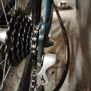 Gebrauchtes Learco Guerra Custom Shimano GRX 1992 Mountainbike, Blau — Bild 4 von 21