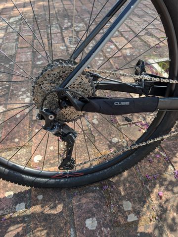 Używany CUBE Race ONE Black´n´flashred 19" 2017 Mountainbike — zdjęcie 6 z 9